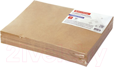 Набор конвертов почтовых Brauberg Крафт / 112364 (50шт)