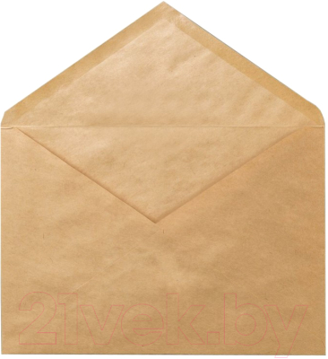 Набор конвертов почтовых Brauberg Крафт / 112365 (25шт)