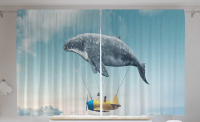 

Шторы JoyArty, Китовый самолет / p_10635