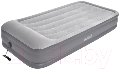 Надувная кровать Jilong High Raised Twin 195x94x38 / 27491EU (светло-серый)