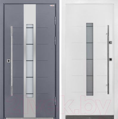 

Входная дверь Ваша Рамка, Inox S-1