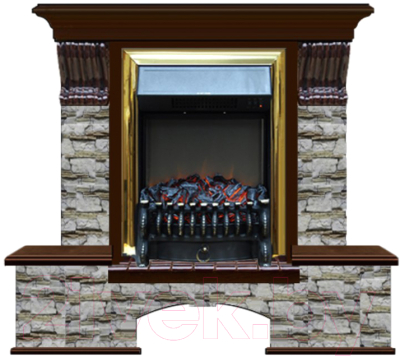 

Каминокомплект Glenrich, Бостон К Fobos Brass