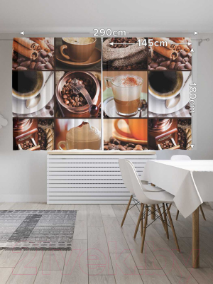 Изображение товара Комплект штор JoyArty 145x180 / p_17011777 (145x180)