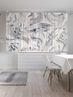 Изображение товара Комплект штор JoyArty Потусторонний мир / p_18908 (145x180)