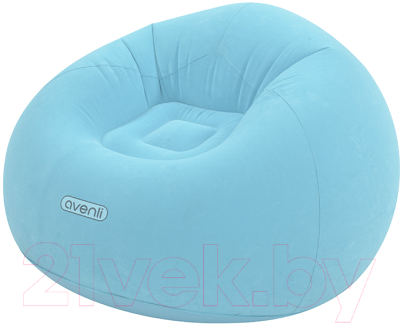 Надувное кресло Jilong Sofa 105х105х65 / 27499 (голубой/фиолетовый)