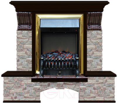 

Каминокомплект Glenrich, Бостон К Fobos Brass