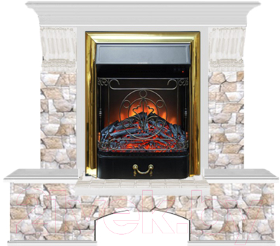 

Каминокомплект Glenrich, Бостон К Majestic Brass