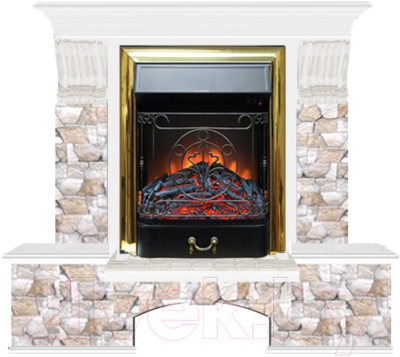 

Каминокомплект Glenrich, Бостон К Majestic Brass