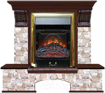 

Каминокомплект Glenrich, Бостон К Majestic Brass