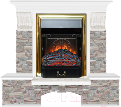 

Каминокомплект Glenrich, Бостон К Majestic Brass