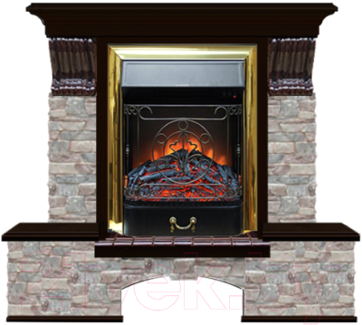 

Каминокомплект Glenrich, Бостон К Majestic Brass