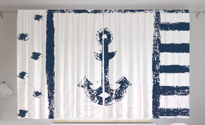 

Шторы JoyArty, Морская композиция с якорем / p_15938
