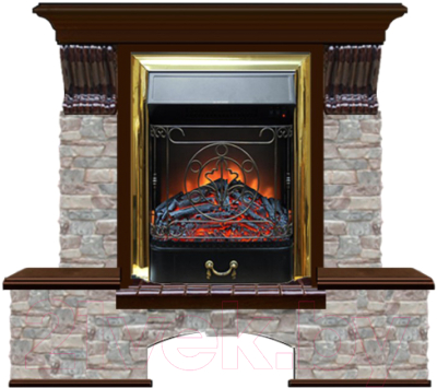 

Каминокомплект Glenrich, Бостон К Majestic Brass