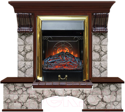 

Каминокомплект Glenrich, Бостон К Majestic Brass
