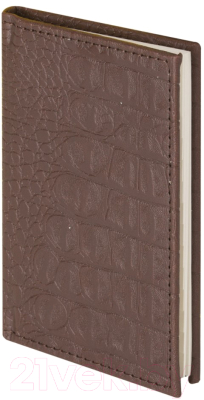 Телефонная книга Brauberg Cayman / 125135 (коричневый)