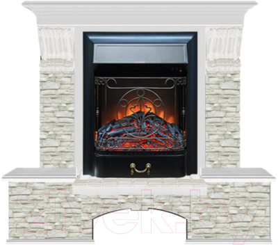 

Каминокомплект Glenrich, Бостон К Majestic Black