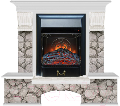 

Каминокомплект Glenrich, Бостон К Majestic Black