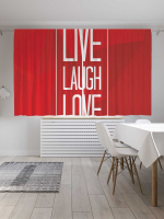 

Шторы, Live.Laugh.Love / p_53840