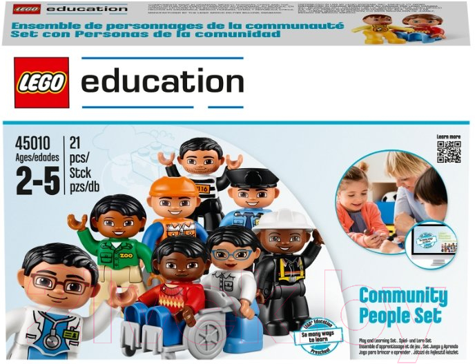 Элемент конструктора Lego Education Городские жители 45010