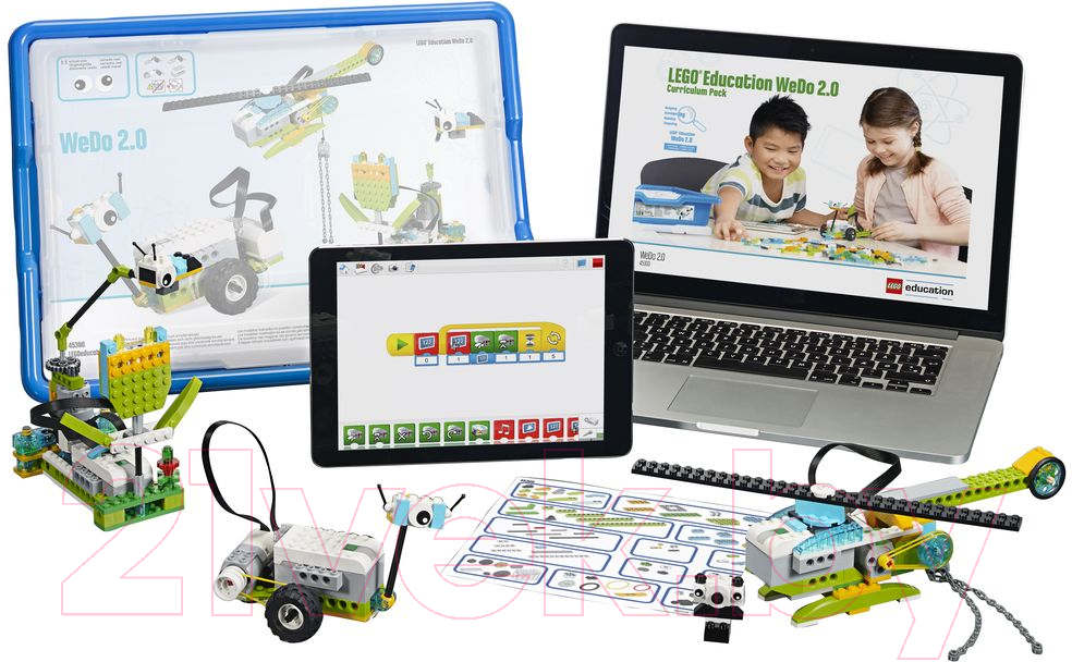 Конструктор программируемый Lego Education Базовый набор WeDo 2.0 / 45300