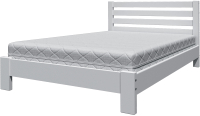 Односпальная кровать Bravo Мебель Вероника 90x200 (белый античный) - 