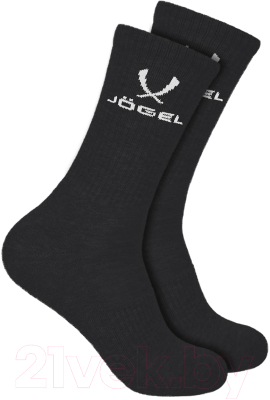 Носки Jogel Essential High Cushioned Socks / JE4SO0421.99 (р-р 35-38, черный)