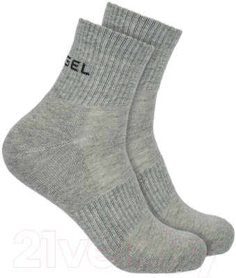 Носки Jogel Essential Mid Cushioned Socks / JE4SO0321.MG (р-р 43-45, меланжевый)