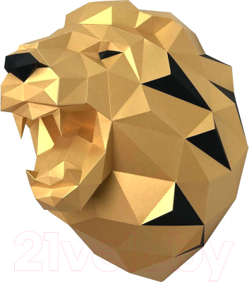 Объемная модель Paperraz Лев Николаевич / PP-1LVN-SOL (золото)