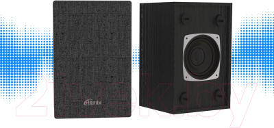 Мультимедиа акустика Ritmix SP-2054W (черный/серый)