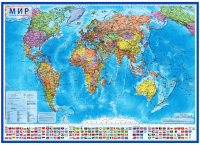 Настенная карта Globen Политический мир 1:32 / 1342509 - 