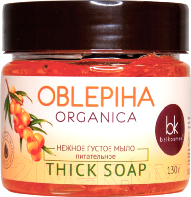 Мыло густое BelKosmex Oblepiha Organica Питательное (130г)