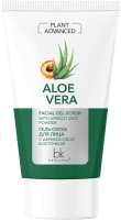 Скраб для лица BelKosmex Advanced Aloe Vera С абрикосовой косточкой (120г) - 