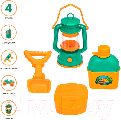Игровой набор Givito Набор туриста Детская лампа с набором для пикника / G209-001