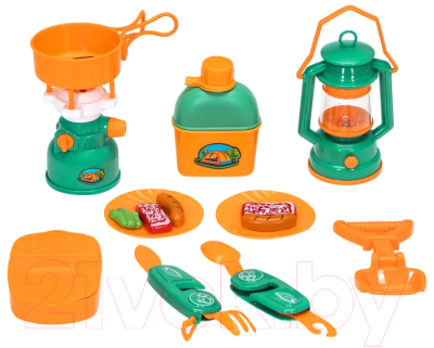 Набор игрушечной посуды Givito Набор туриста Детская посуда с набором для пикника / G209-011