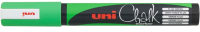 

Маркер меловой UNI Mitsubishi Pencil, Chalk 1.8-2.5мм / PWE-5M METALLIC GREEN(N)