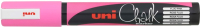 Маркер меловой UNI Mitsubishi Pencil Chalk 1.8-2.5мм / PWE-5M METALLIC PINK(N) (розовый) - 