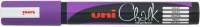 Маркер меловой UNI Mitsubishi Pencil Chalk 1.8-2.5мм / PWE-5M METALLIC VIOLET(N) (фиолетовый) - 