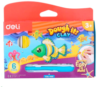 

Пластилин Deli, D75011