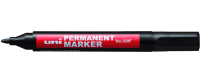 Маркер перманентный UNI Mitsubishi Pencil NO.320F Black (1.3мм, черный) - 