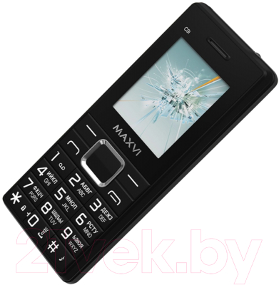 Мобильный телефон Maxvi C9i (черный/черный)