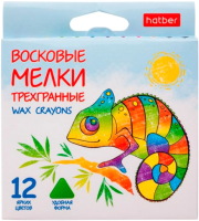 

Восковые мелки Hatber, CR-060356