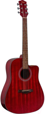 Акустическая гитара Flight D-155C MAH RD