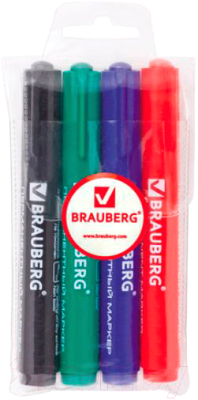 Набор маркеров Brauberg Classic / 150299 (4шт)