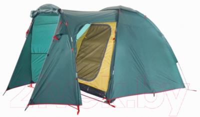 Палатка BTrace Element 4 / T0507 (зеленый/бежевый)