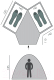 Миниатюра изображения товара Палатка BTrace Double 4 / T0509 (зеленый)