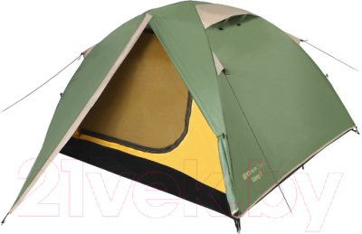Палатка BTrace Vang 3 / T0480 (зеленый/бежевый)