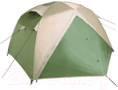 Палатка BTrace Point 2+ / T0504 (зеленый/бежевый)