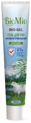 Антисептик BioMio Bio-Gel с эфирным маслом чайного дерева (50мл)