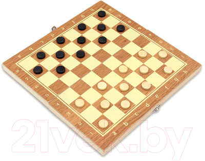 Набор настольных игр Miland Шахматы, нарды, шашки 3 в 1 / P00030