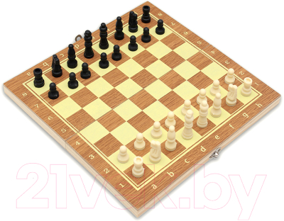 Набор настольных игр Miland Шахматы, нарды, шашки 3 в 1 / P00030